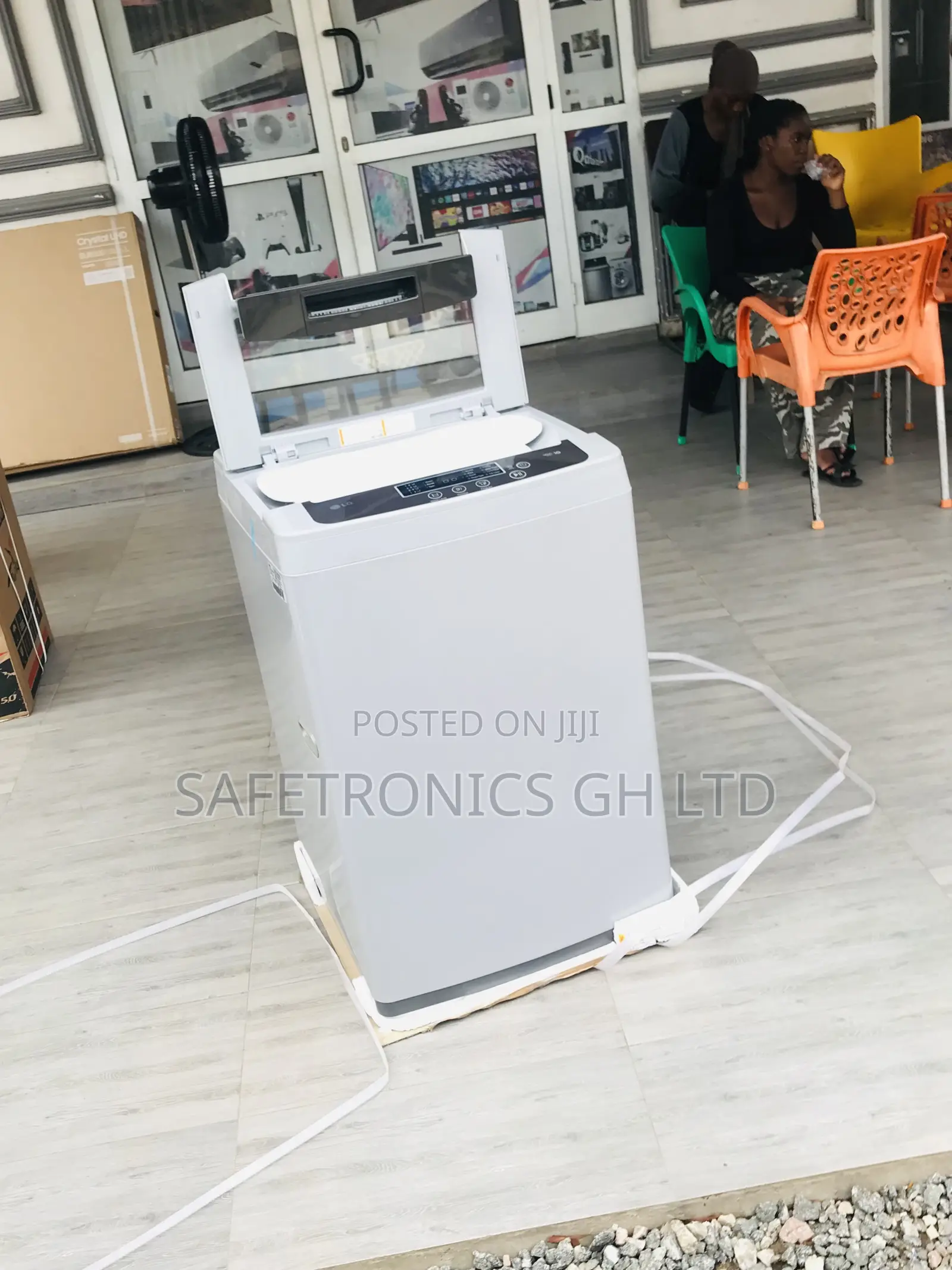 Sealed 7kg Topload Semiautomatic TCL Gray Washer 