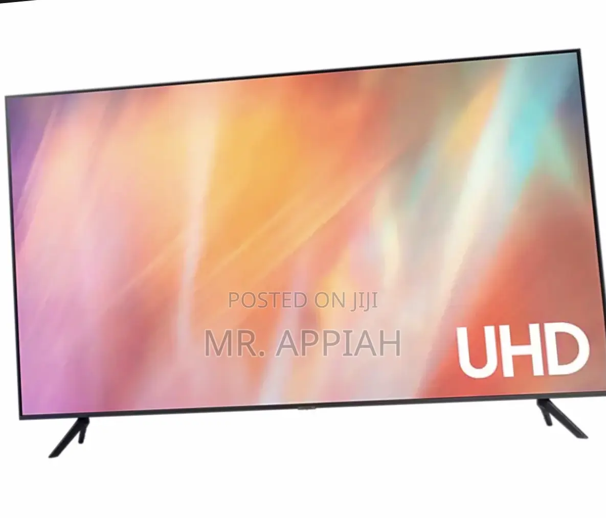 Sleek Samsung 85AU7172 85 Inch Uhd Crystal Television.
