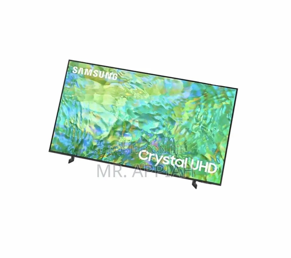 Uniquely Designed Samsung 85cu8000 85” Crystal Uhd Tv.