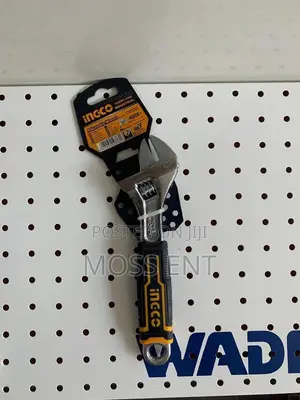 Adjustable Wrench 8" With Rubber - Hadw131088