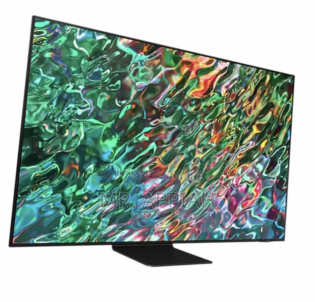 Sleek Samsung 55QN90B 55” Qled Smart Television.