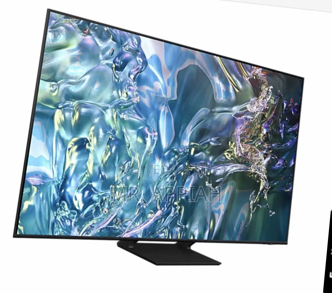 Uniquely Designed Samsung 65q60d 65” Qled Television.