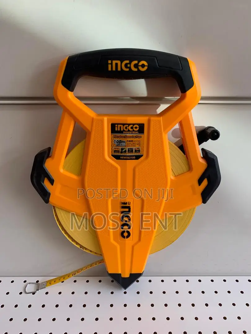 Fibreglass Measuring Tape 100mx12.5mm - Hfmt83100