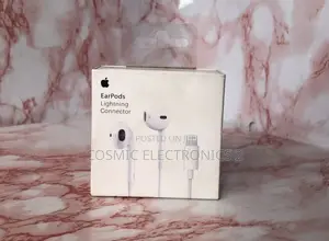 Apple Earpods Headphones With Lightning Connector.