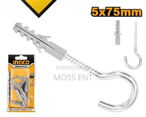 Hwspk5012 Sets With Hook Screw 5x75mm - Hwspk5012