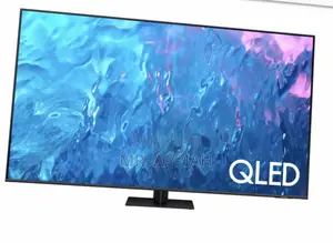 Sleek Samsung 85q70c 85 Inch Qled Smart Television.