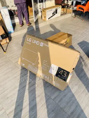 Uniquely Designed LG 43uq7006 43” Smart Uhd Television.