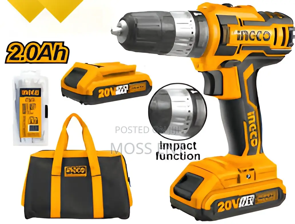 L-I Impact Drill 20v With Bag - Cidli20025