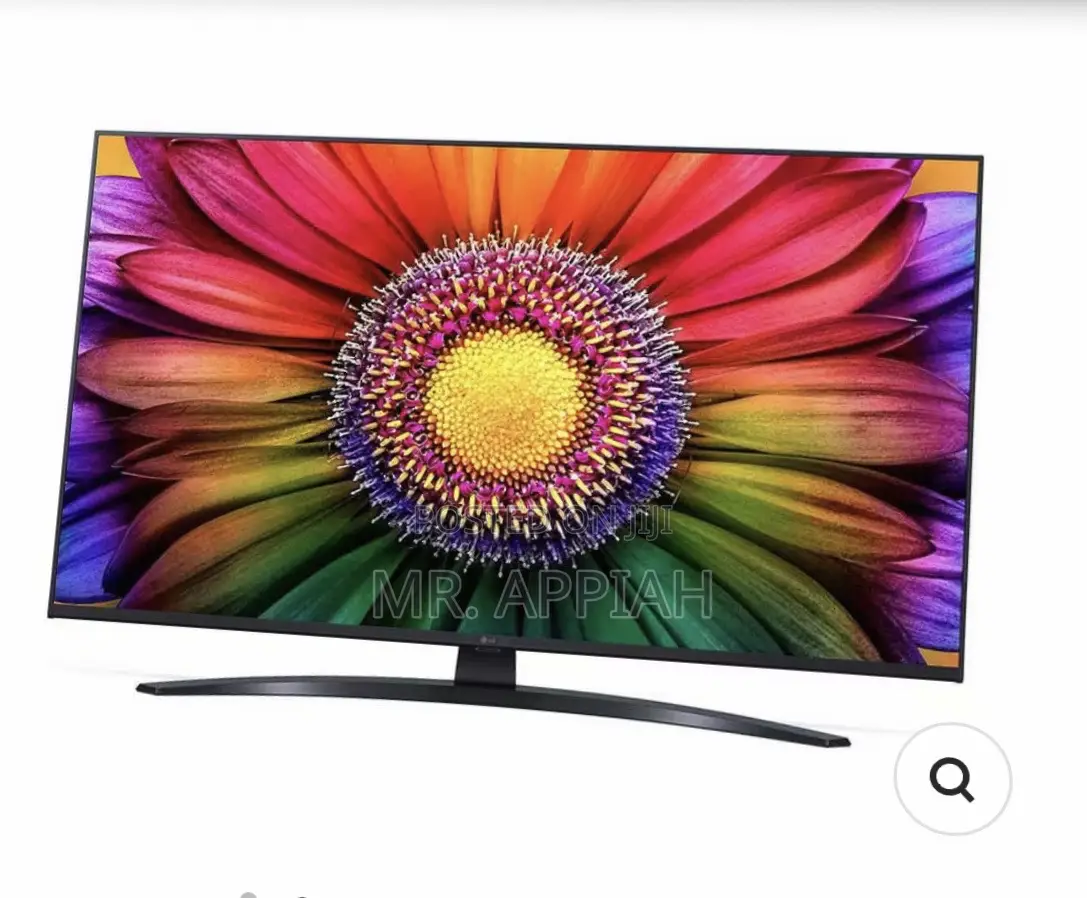 Sleek LG 75ur8100 75 Inch Ultra HD Smart Television.
