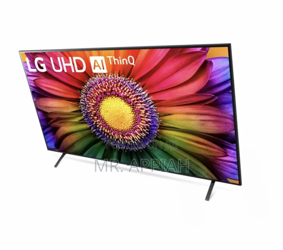 Sleek Designed LG 86UR80003 86” LED Smart Television.
