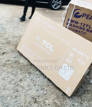 Order Black TCL 50 Inch Smart Led P635 Tv 