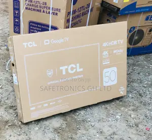 New Durable TCL 50 Inch Smart Led UHD Black P735 Tv 