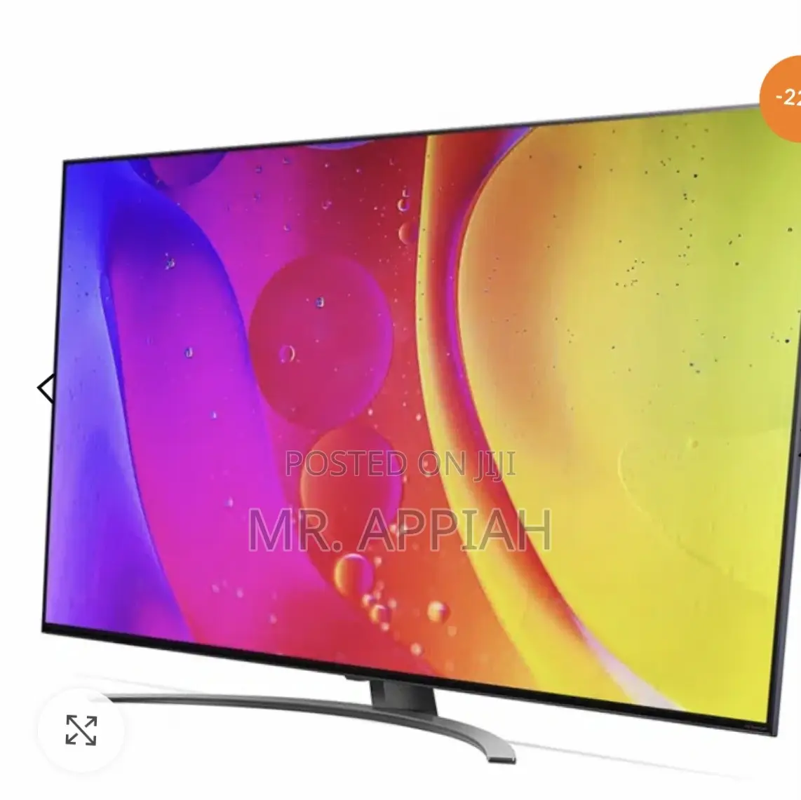 Sleek Designed LG 65NANO763 65” Nanocell Smart Tv.