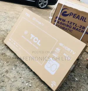 50 Inch TCL Smart Unique Design C645 Qled Black Tv 