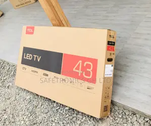 43 Inch Digital Satellite TCL D3200 Black Led Tv 