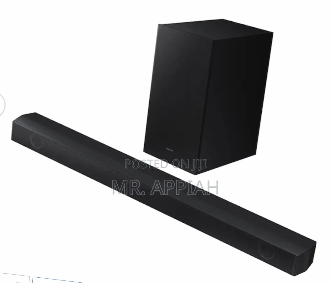 Sleek Samsung HW-B550 2.1channel Bluetooth Sound Bar.