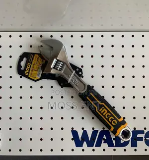 Adjustable Wrench 12" With Rubber - Hadw131128