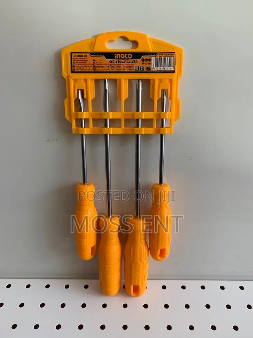 4 PCS Screwdriver Set - Hksd0458