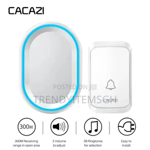 300m Range Wireless Remote Doorbell
