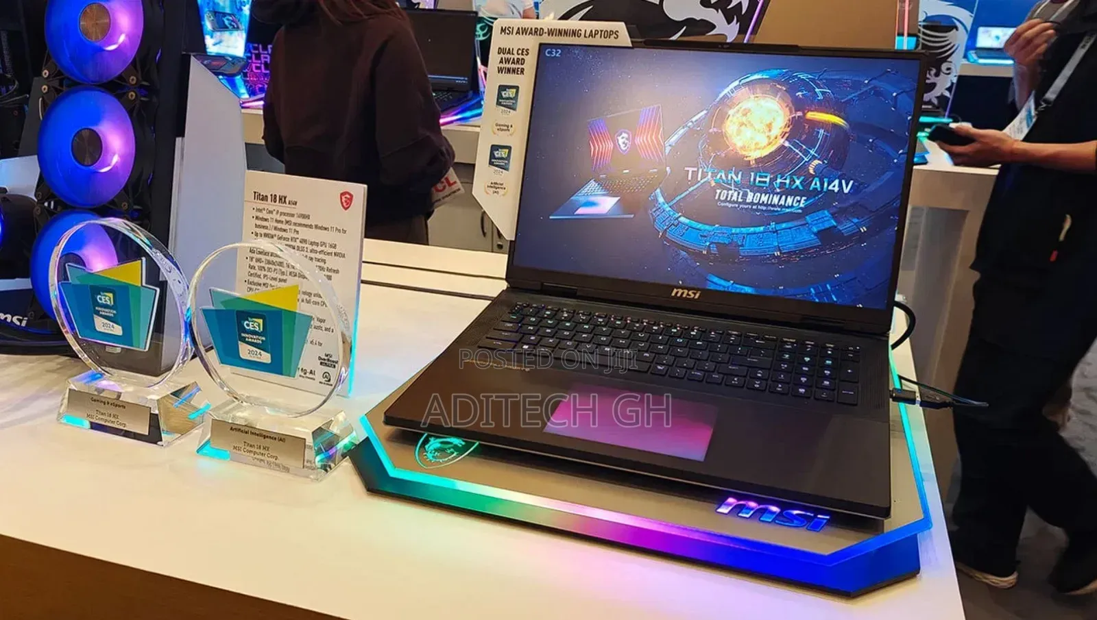 New Laptop MSI 64GB Intel Core i9 SSD 4T