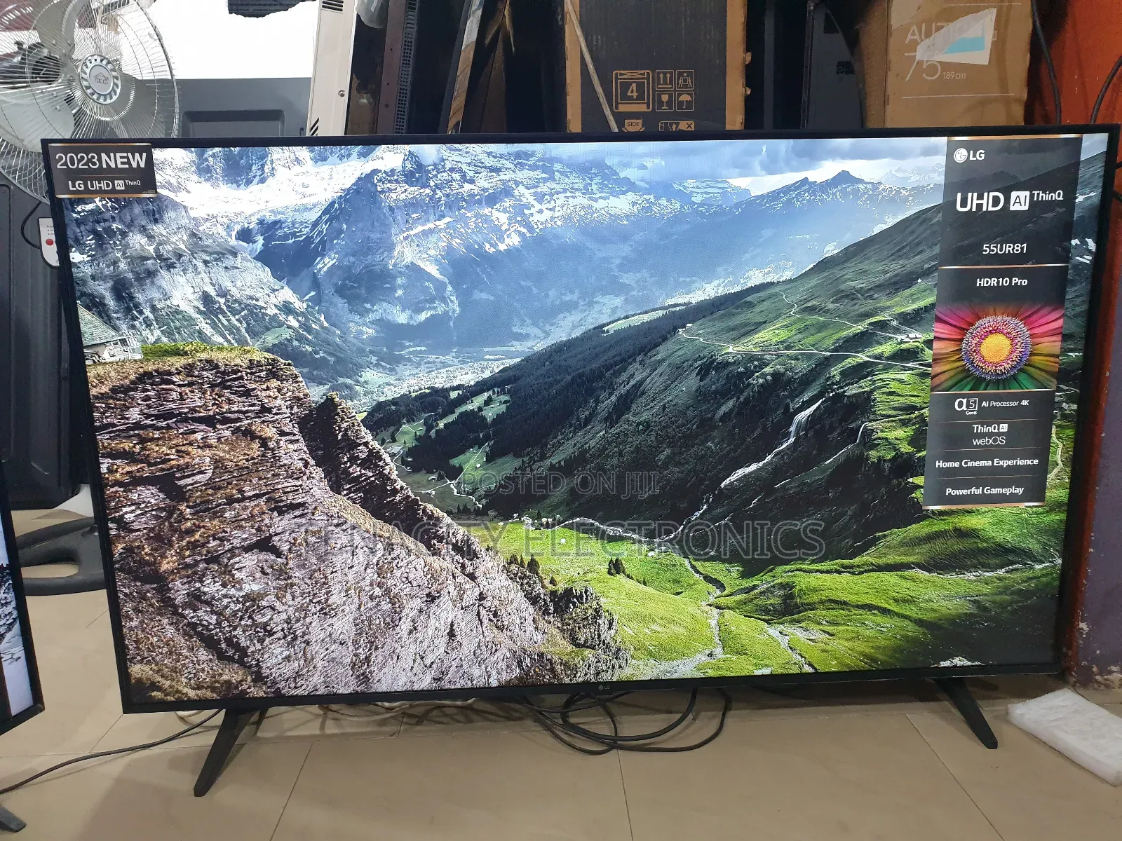 2023/Lg 55"Uhd HDR Edgeless Smart Tv