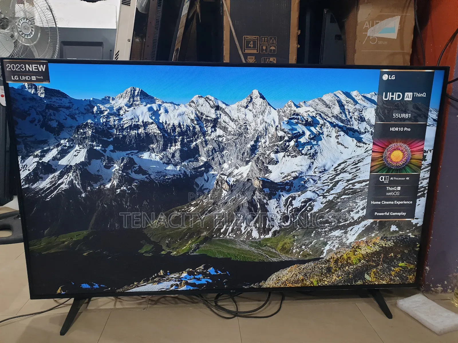 2023/Lg 55"Uhd HDR Edgeless Smart Tv
