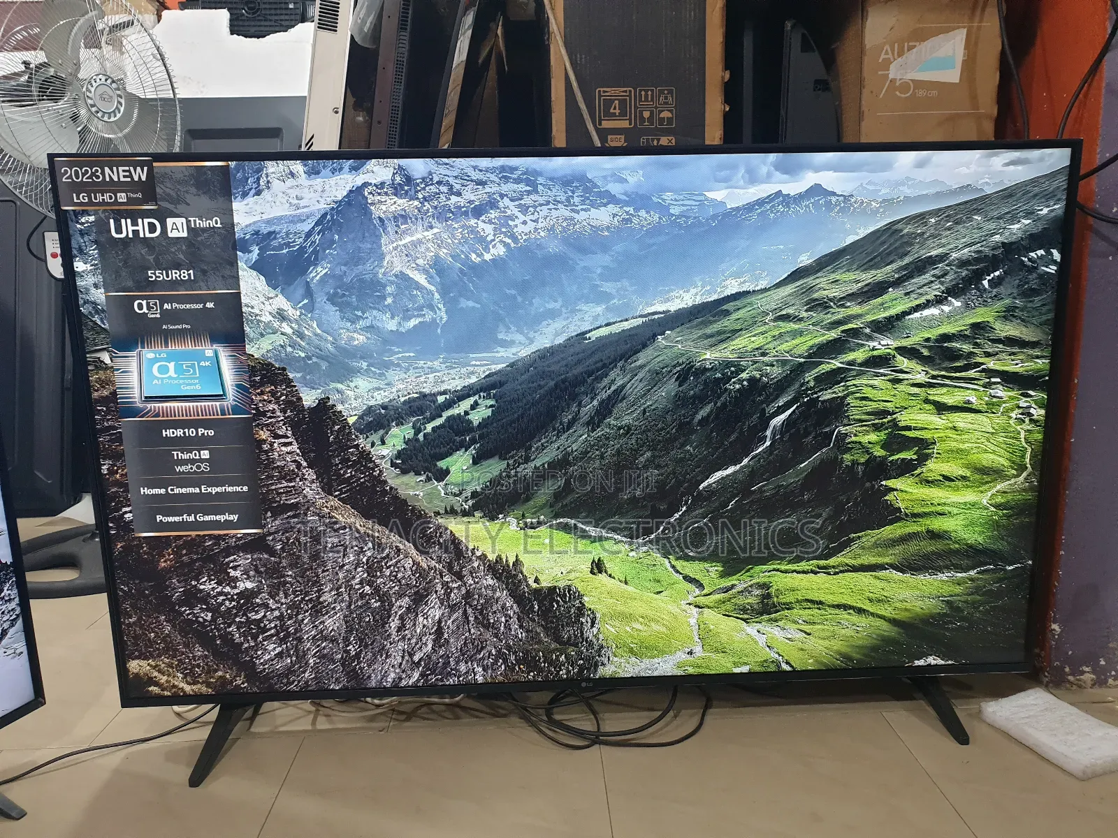 2023/Lg 55"Uhd HDR Edgeless Smart Tv