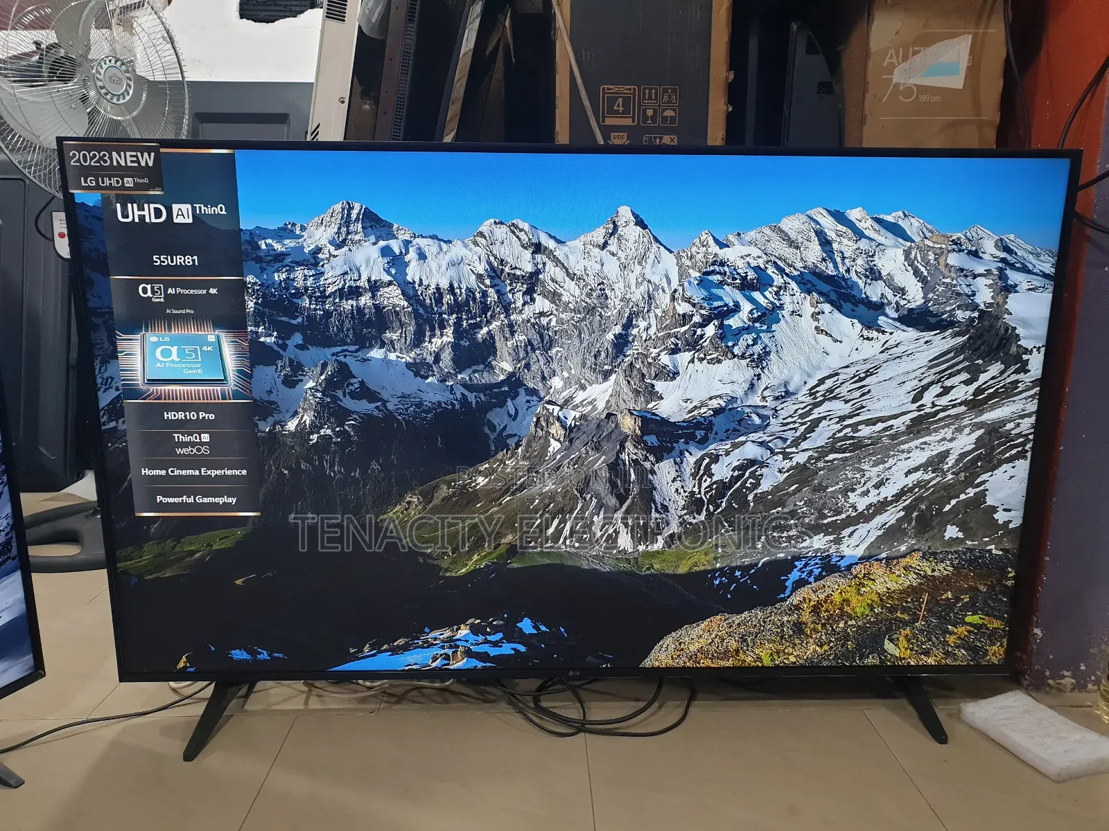 2023/Lg 55"Uhd HDR Edgeless Smart Tv