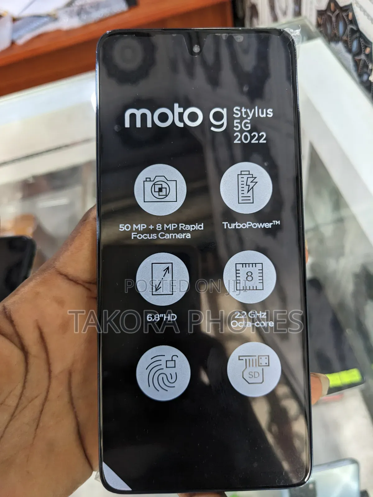 Motorola Moto G Stylus 5G (2022) 128 GB Black