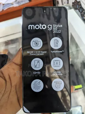 Motorola Moto G Stylus 5G (2022) 128 GB Black