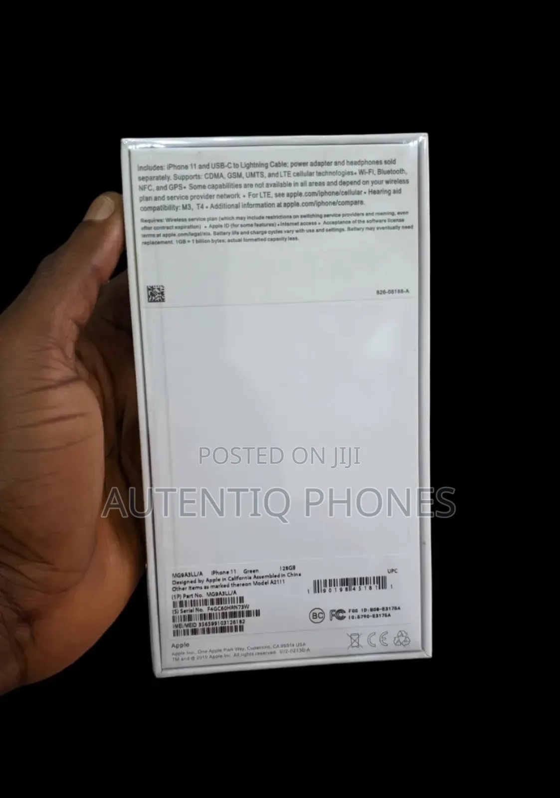 New Apple iPhone 11 128 GB Green