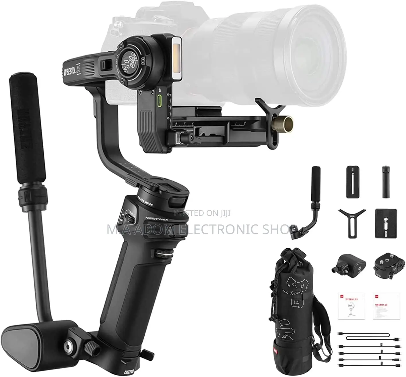 Zhiyun Weebill 3s Combo 3axis Gimbal Stabilizer for Cameras