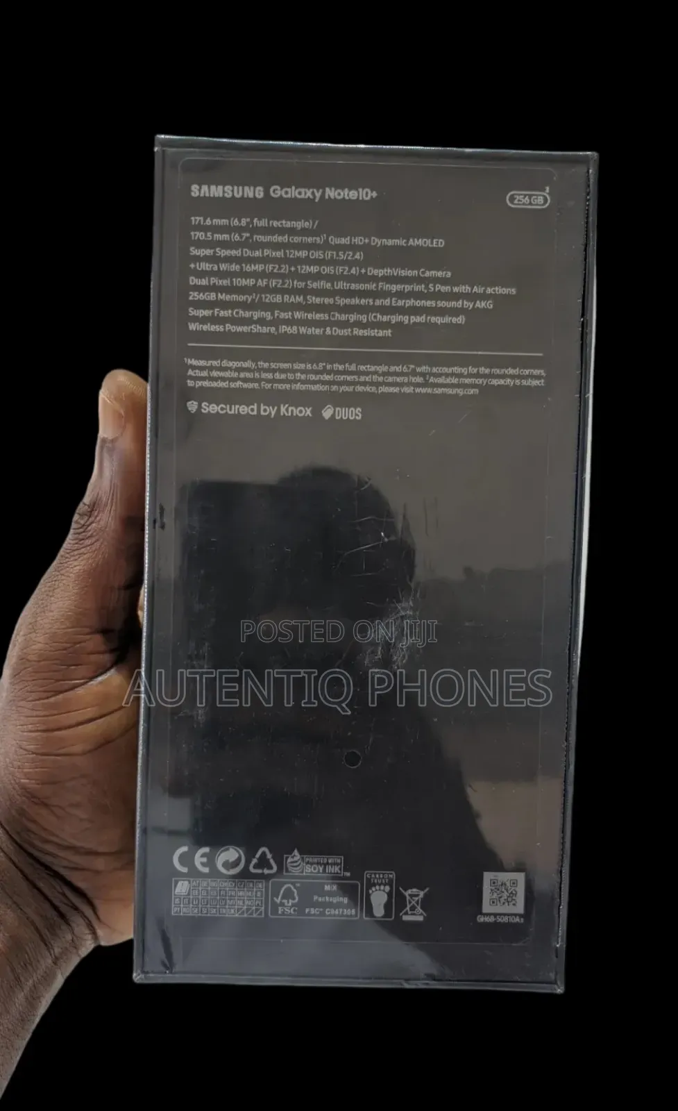New Samsung Galaxy Note 10 Plus 256 GB Black