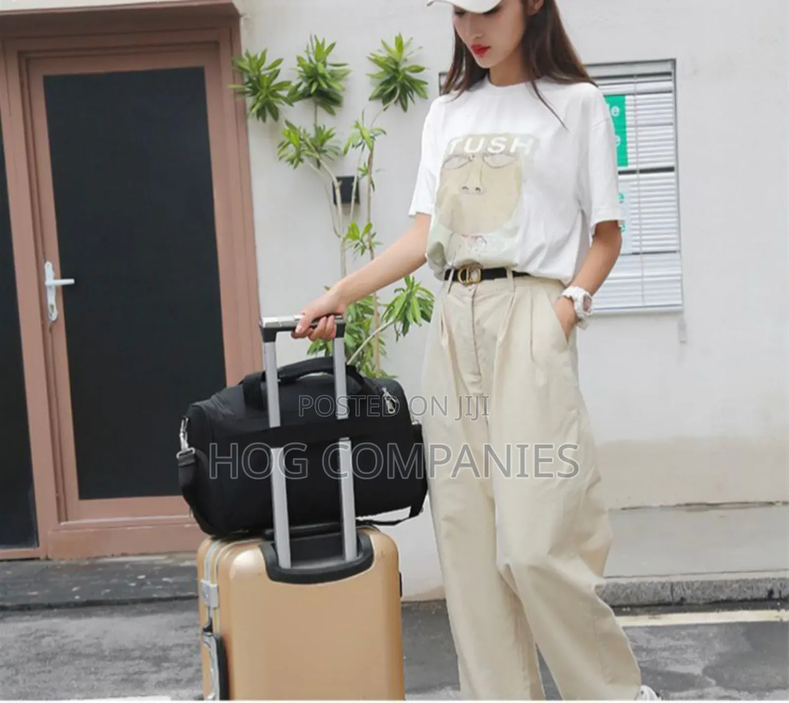 Waterproof Sport Golf Luggage Travelling Shoe Slot Gym Bag