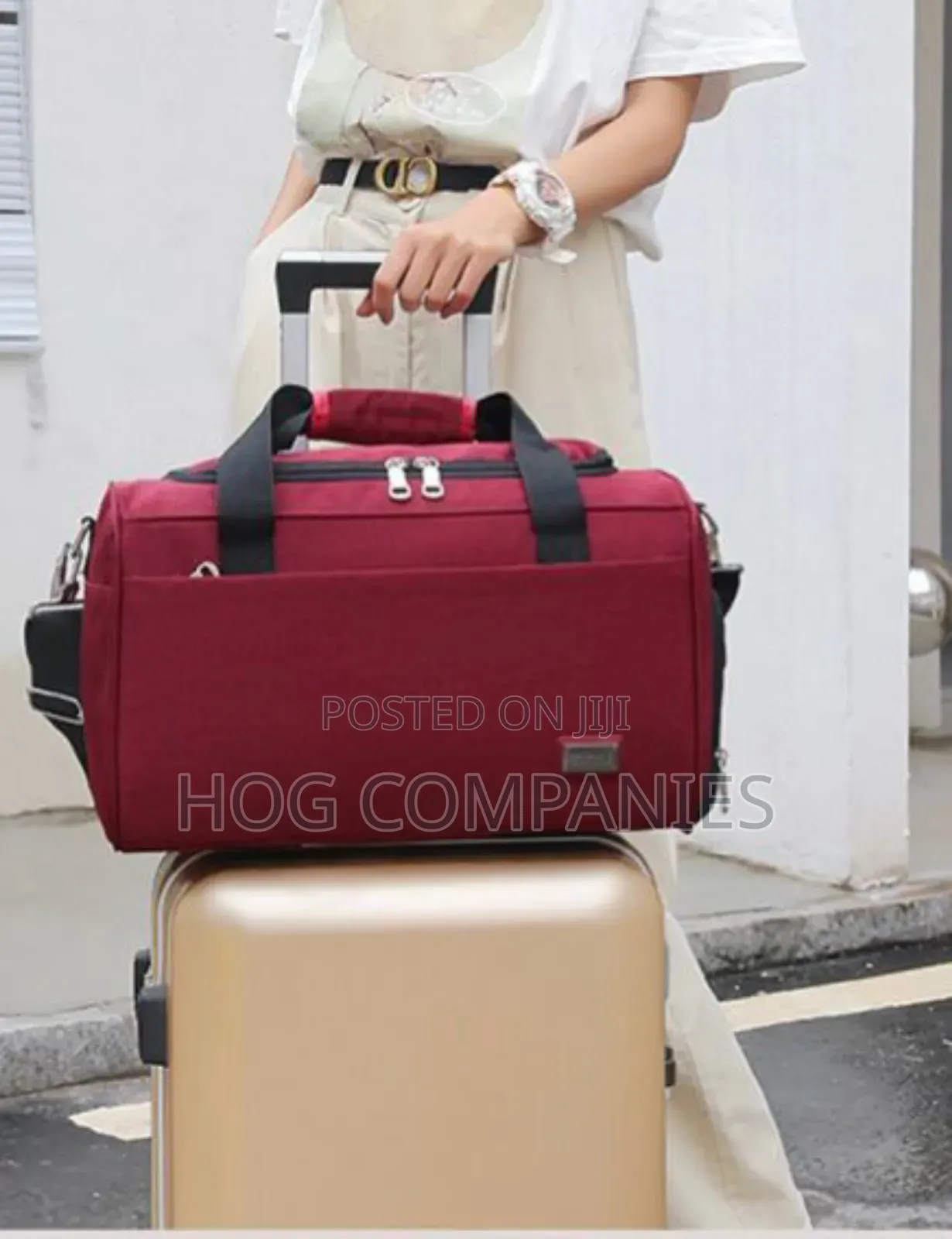 Waterproof Sport Golf Luggage Travelling Shoe Slot Gym Bag