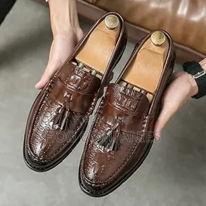 Quality Men's Leather Loafers Footwear Shoe