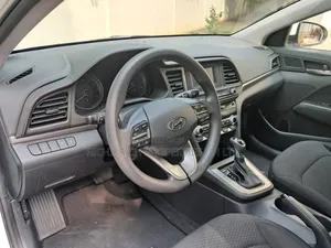 White Hyundai Elantra Available for Rental