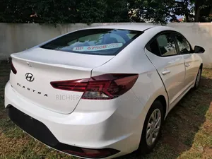 White Hyundai Elantra Available for Rental