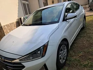 White Hyundai Elantra Available for Rental