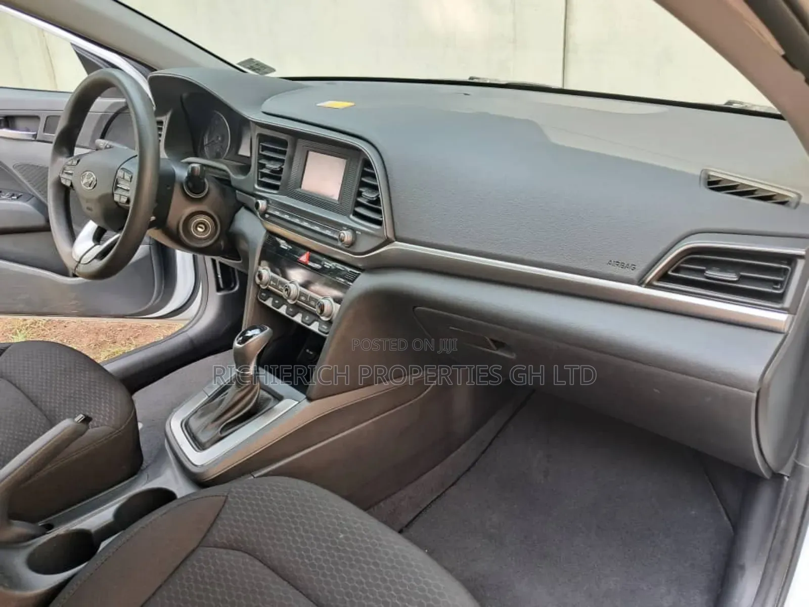 White Hyundai Elantra Available for Rental