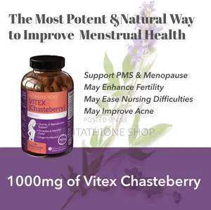 Vitex Chasteberry Supplement for Women: Natural Hormone