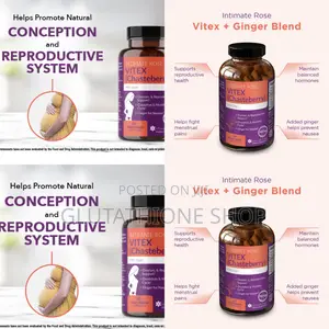Vitex Chasteberry Supplement for Women: Natural Hormone