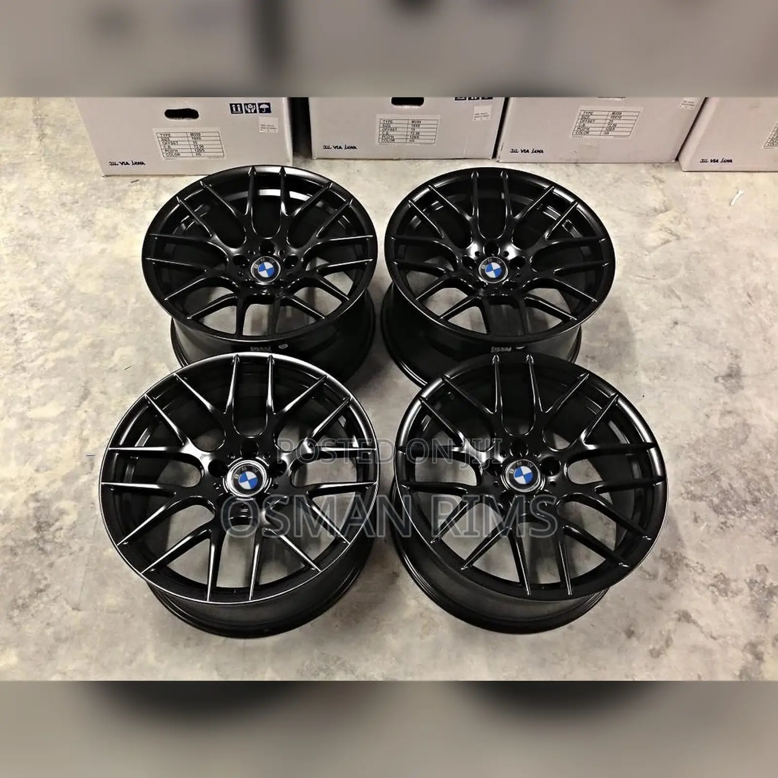 BMW Rim 19 Black Home Used