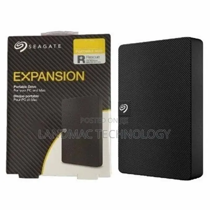 Seagate STKM1000400 External HDD - 1TB - Black