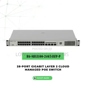 Ruijie 24 Port Gigabit Non Poe Smart Cloud Managed Switch
