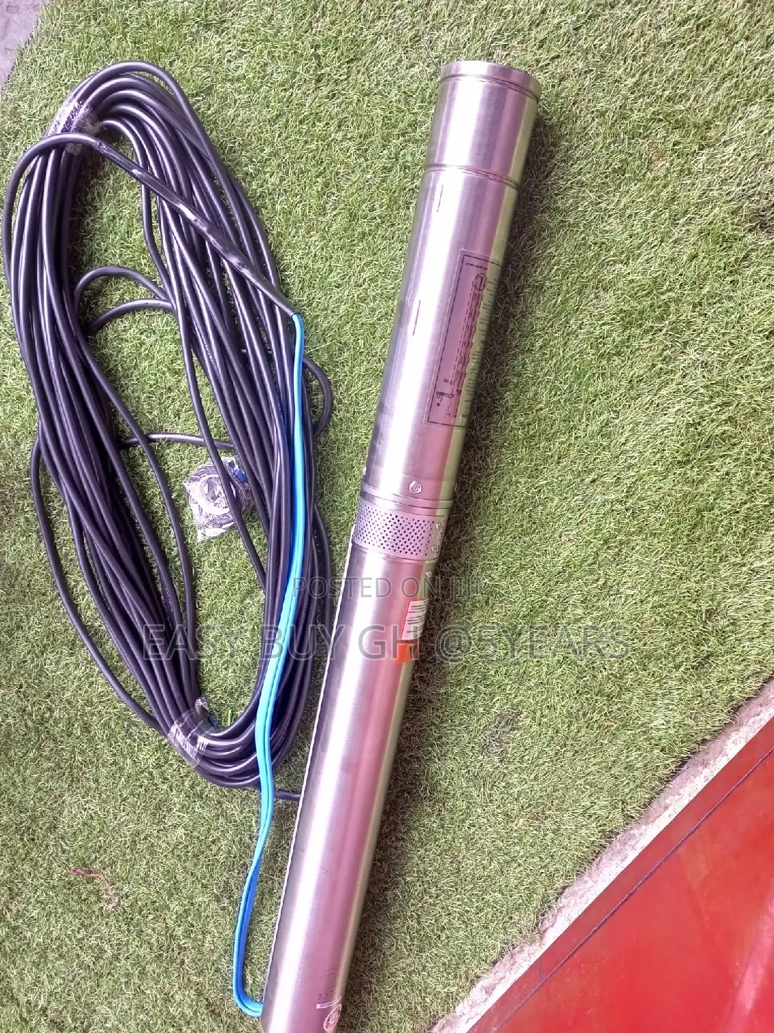 Jet Water P1.5hp Submersible Borehole Pump Leo Water Pump
