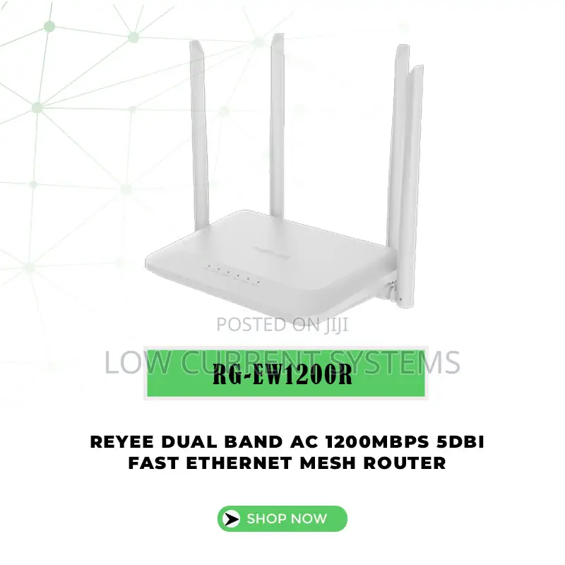 Ruijie Dual-Band Wireless Router Internet Wifi Network