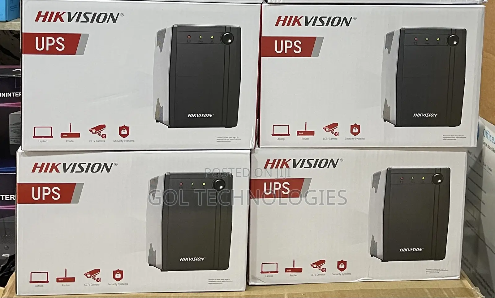 Hikvision Ups 1000va (1kva) High Power Ups