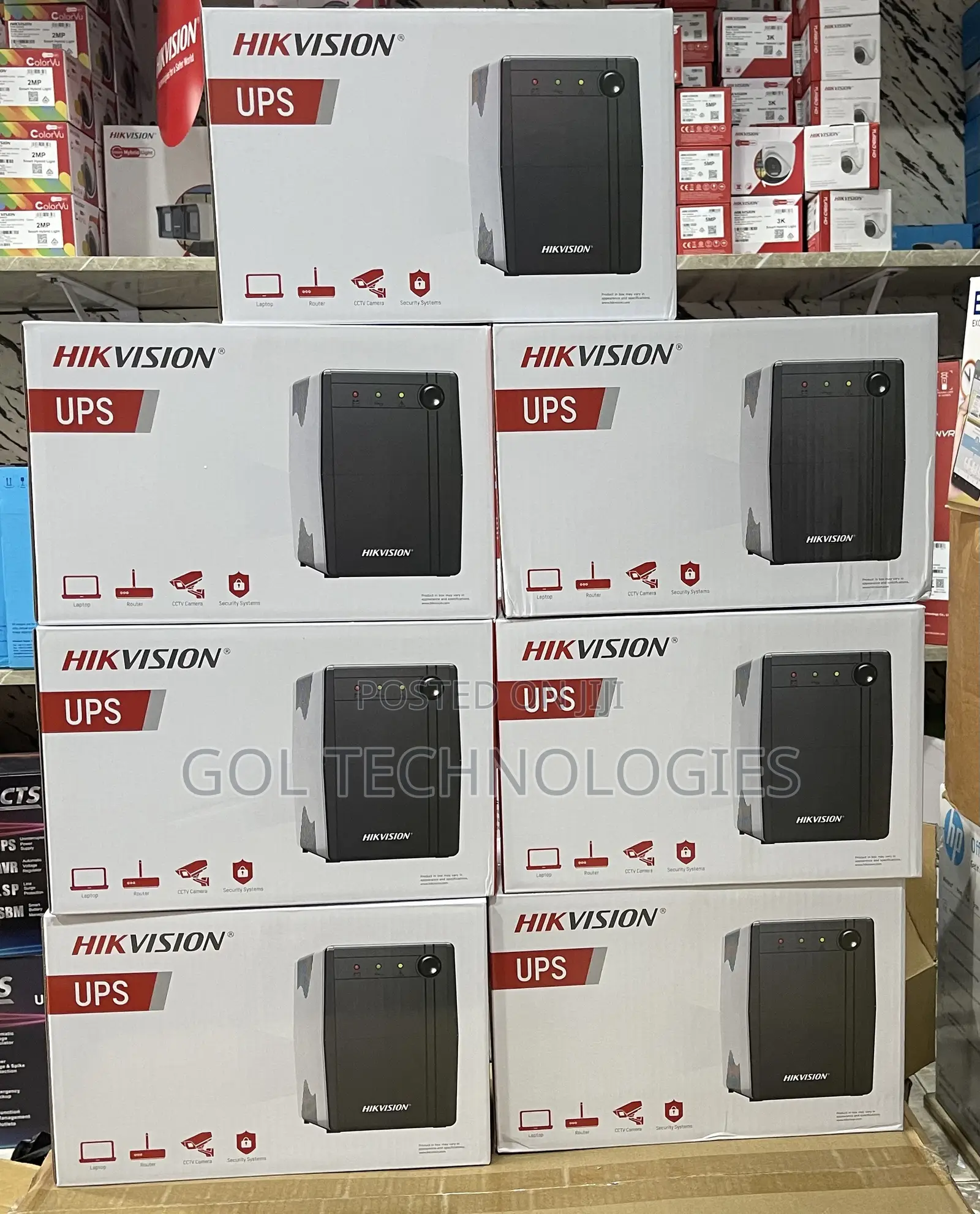 Hikvision Ups 1000va (1kva) High Power Ups
