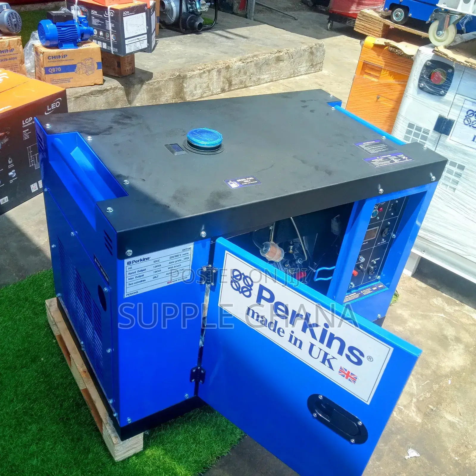 230v/240v Diesel 15kva Perkins Generator Powerful Reliable